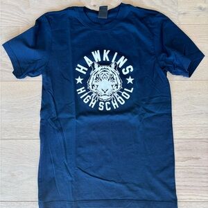 Nike Navy Blue Hawkins High School Graphic Tee